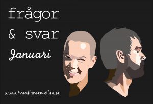 Illustration med Sara Bäckmo och Johannes Wätterbäck
