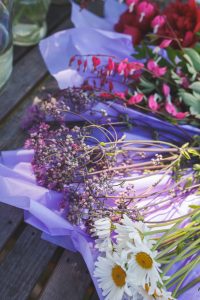 Snittblommor från Skillnadens blompåse