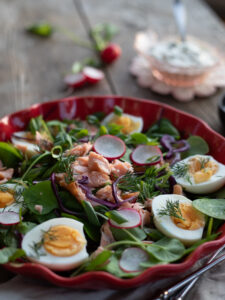 Laxsallad