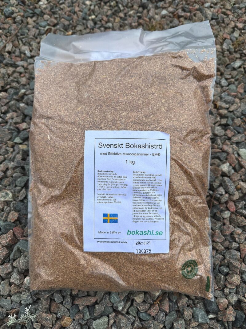 Bokashi-strö (svensktillverkat)